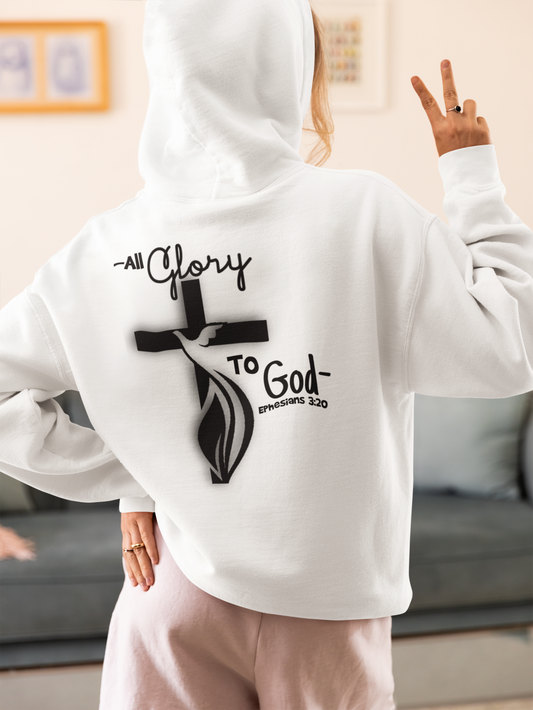 All glory to God hoodie